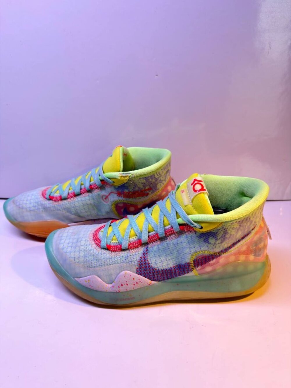 Nike KD 12 “EYBL” – Men’s US 6.5 / Women’s US 8 – Multicolor - Picture 8 of 13